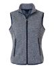 Picture of NE731W - Women's Jasper Jacquard Fleece Vest