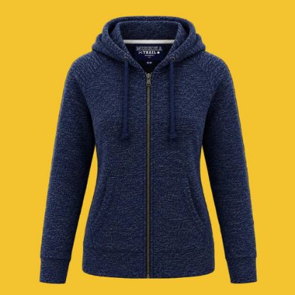 Picture of Muskoka Trail - Berkeley - DISCONTINUED - Ladies Full Zip Hooded Sweatshirt