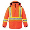 Picture of CX2 Workwear - Armour - Hi-Viz Insulated Polyester Canvas Workwear Parka