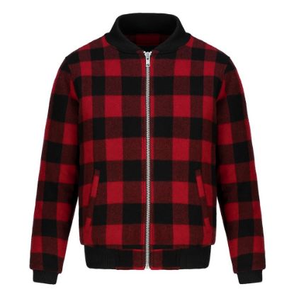 Picture of JK673 -DISCONTINUED -  Plaid Jacket